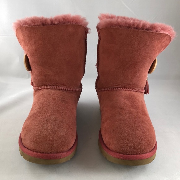 Ugg Bailey Suede Boots - Terracota - Picture 2 of 5